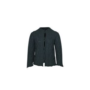 Chanel Cable Knit Cardigan in Teal Cashmere